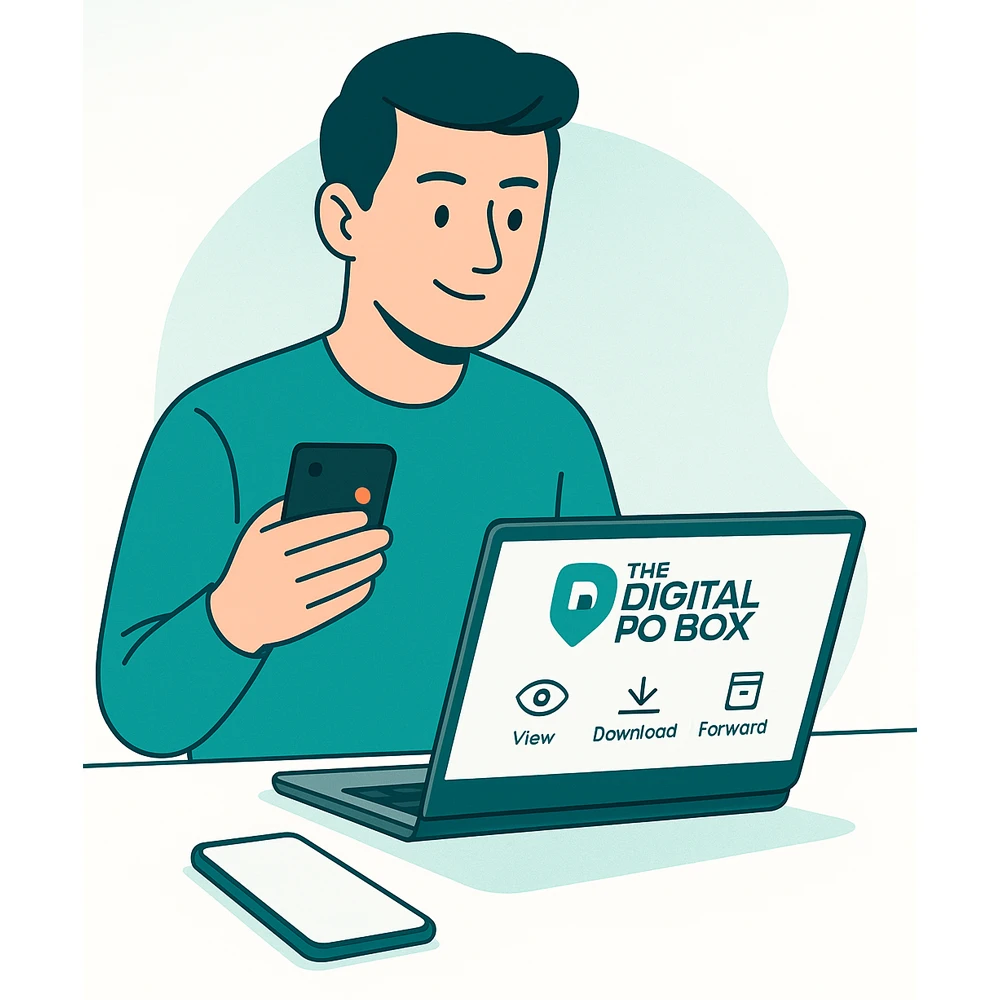 Never miss a letter, wherever you are