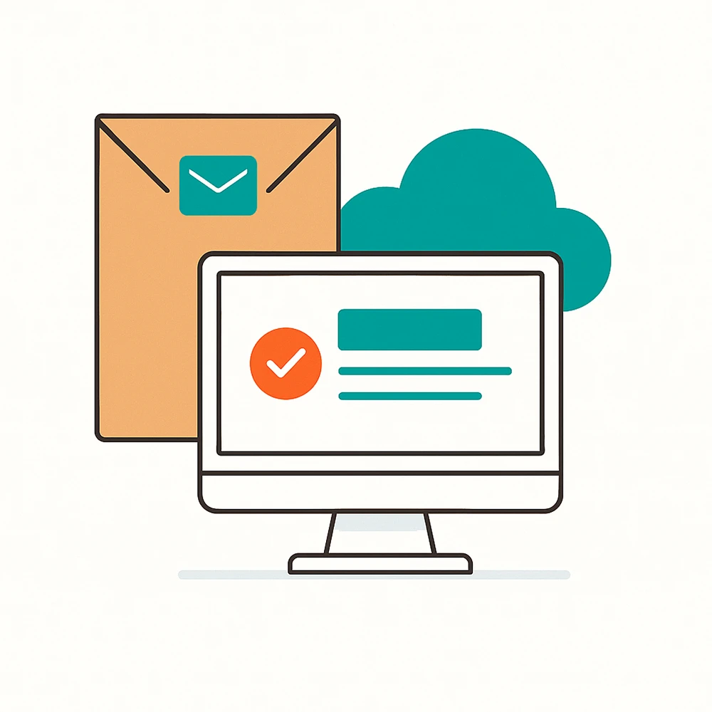 No more paperwork or lost letters