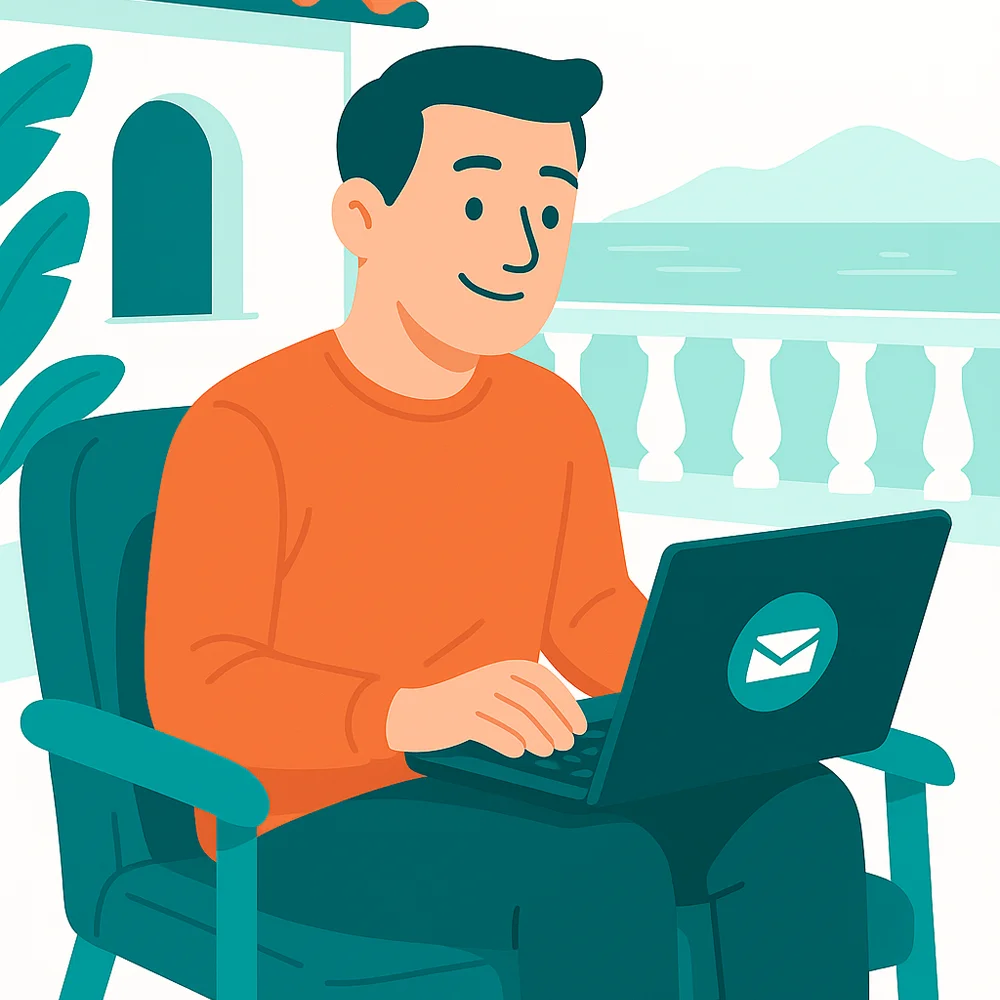 Manage post from second home