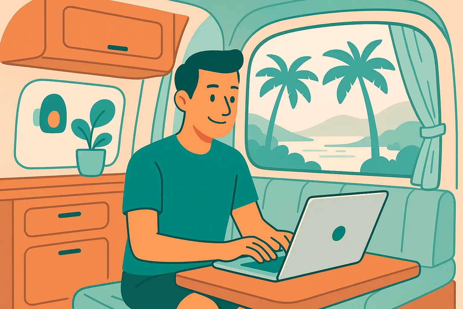 Best way to receive post while traveling