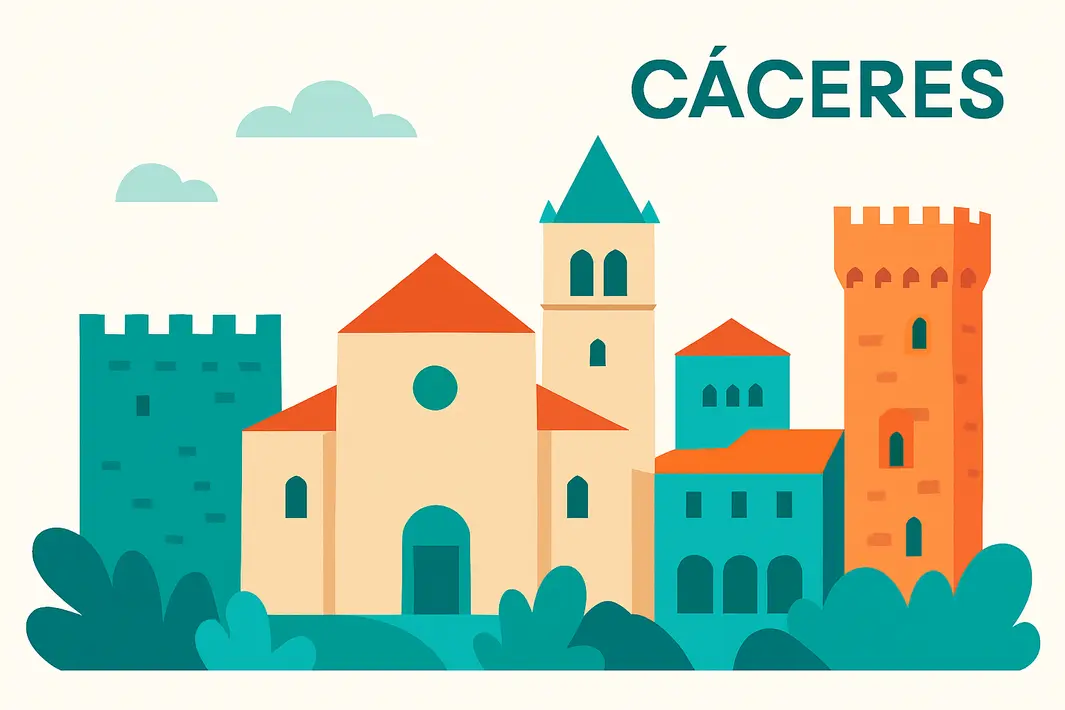 postal address in Cáceres