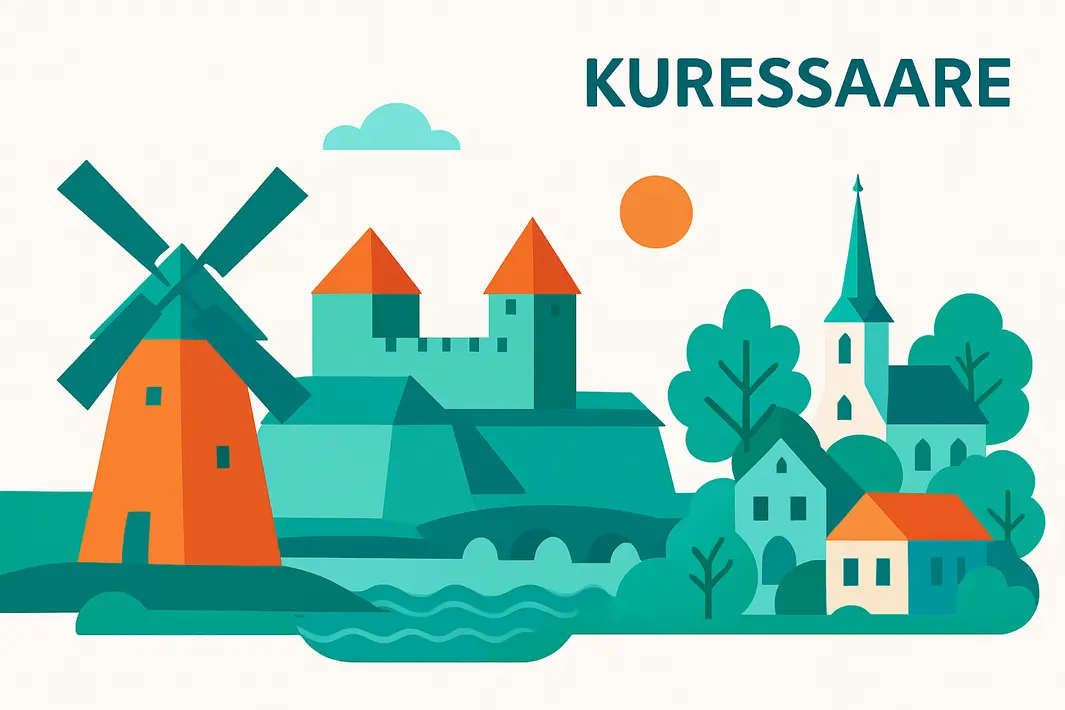 Estonia_Kuressaare_seo-city-image postal address in Kuressaare