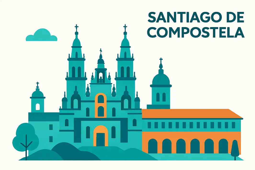 postal address in Santiago de Compostela