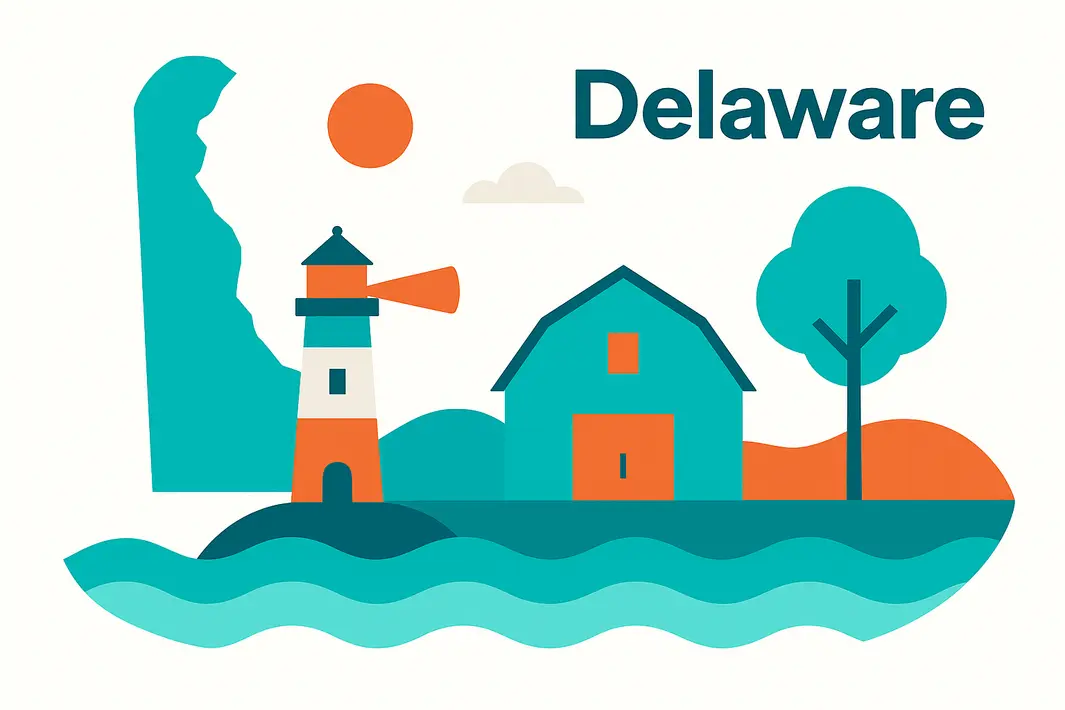 postal address in Delaware