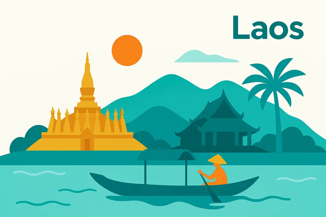 postal address in Laos