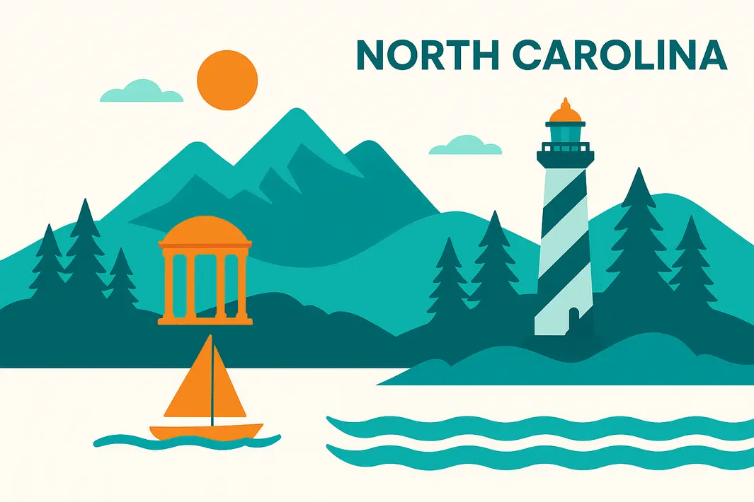 postal address in North Carolina