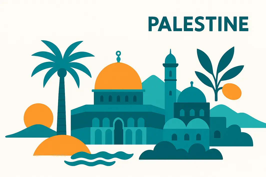 postal address in Palestine