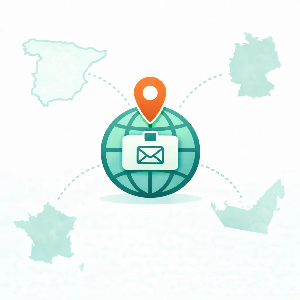 one inbox, multiple countries