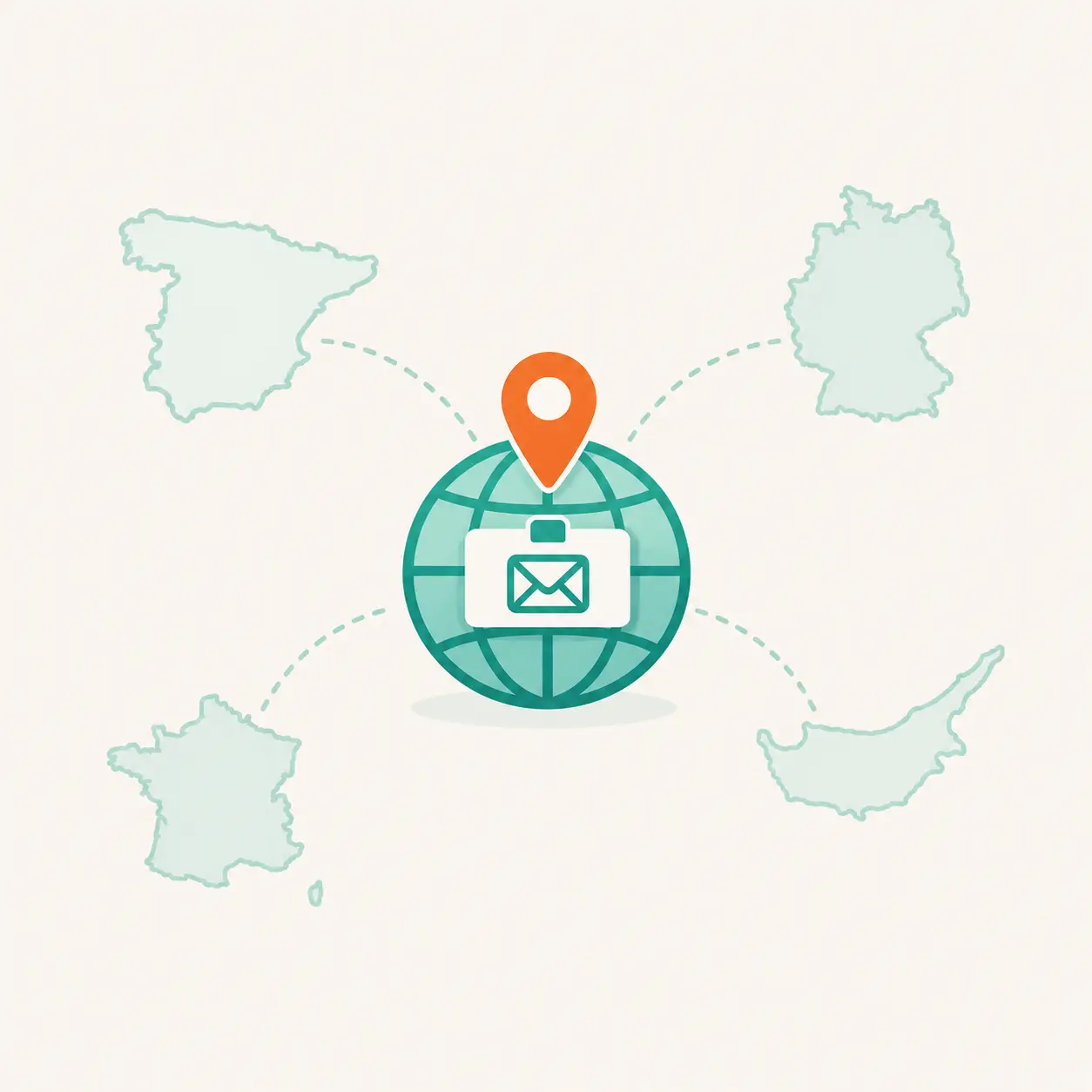 One inbox, multiple countries